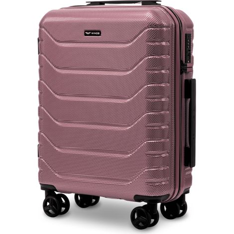 Maleta de cabina Wings CRAKE de 20" color oro rosa