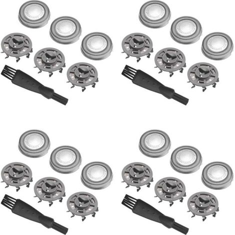 12 Lames de Rechange Compatibles Rasoir Électrique Série SH30 SH50 S1020 S1050 S1060 (1/4)