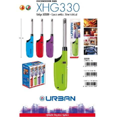 FPLUS encendedor llama xhg330 blister , Encendedor de gas de la cocina
Color: surtido
Material: ABS y metal
Tamaño. 19 cms.de longitud. en blister
Uso: Vela, Bbq, estufa de gas, ch