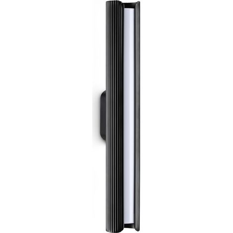 Ideal Lux Applique moderna Dorica 1 luce LED integrato nero metallo