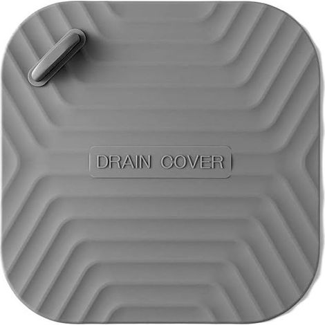 Sink Stopper, Silicone Bathtub Stopper, Kitchen Sink Drain Stopper, Bathroom Drain Stopper, Shower Sink Drain Stopper, Laundry Sink Drain Stopper (Gray), Gray (1/3)
