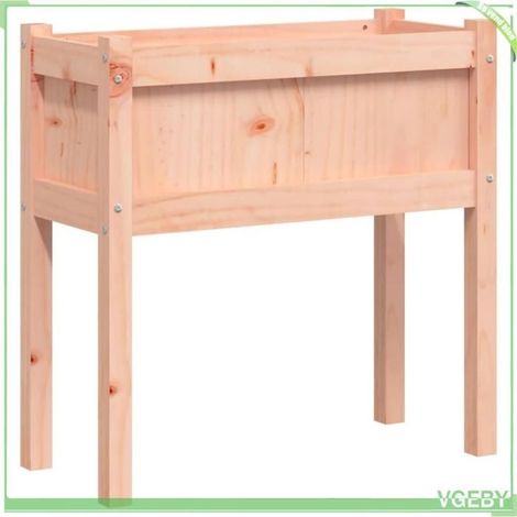 Jardinière sur pieds - FAFEICY - 837560 - Bois de douglas massif - 70x31x70 cm - Rectangulaire (1/5)