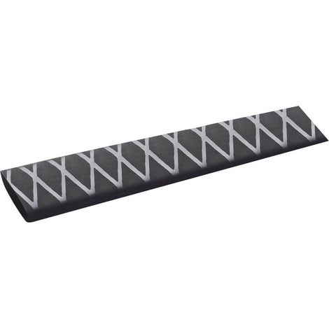 TRU COMPONENTS 1570905 Termoretraibile senza colla Nero 28 mm 14 mm Restringimento:2:1 1 m (1/2)