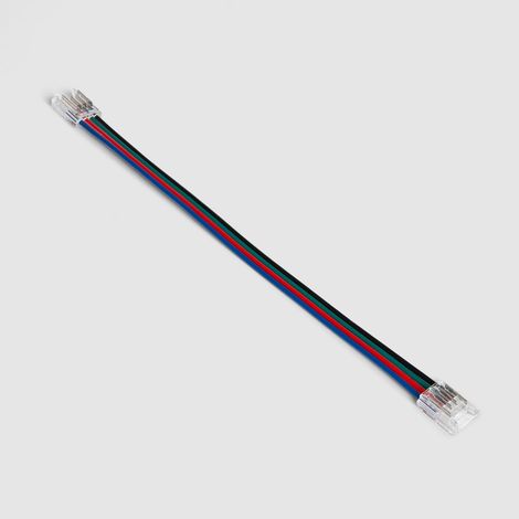 Conector para Tira LED 24V RGB SMD Ancho 8mm IP20 Doble con Cable 8 mm (1/3)