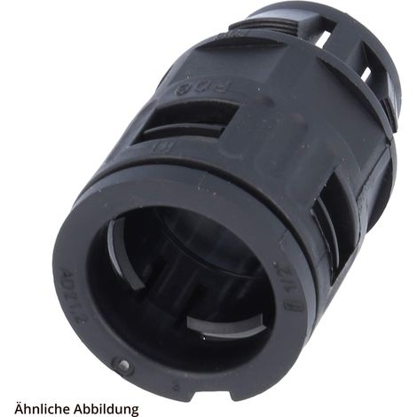 FLEXA FKLICK 37/34 Schnellverschraubung gerade für Schlauch-Außendurchmesser 34,5mm konisch dichtend ohne Außengewinde - 1 Stück (1/3)
