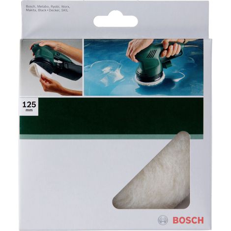 Caperuza lana oveja lijadora excebtrica 125 Cierre cardillo BOSCH 2609256049