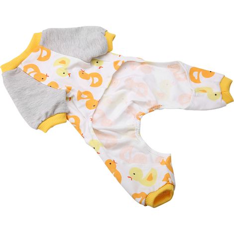 Baumwollpyjama für Hunde und Katzen, bequemer Hausanzug für kleine Haustiere (XS) (1/5)
