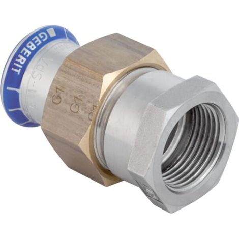Geberit 35309 Raccord de transition Mapress en acier inoxydable (1/4)