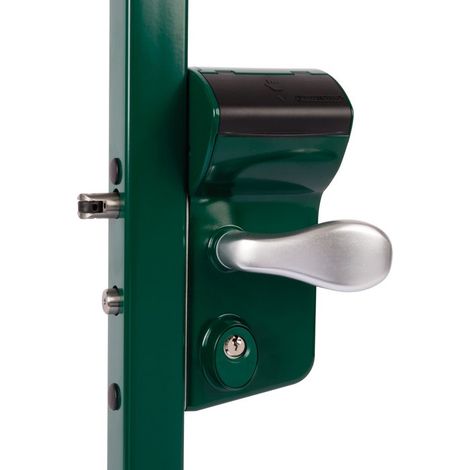 Locinox – Serrure à code mécanique 40 à 60 vertes – Serrure électrique – Tension 12V – Manoeuvrage à clé – Protection anti-effraction (1/7)