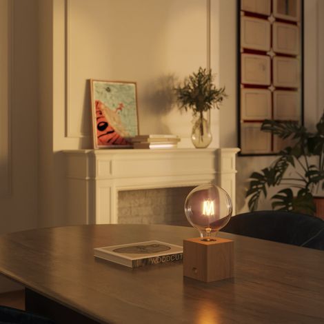 Lampe à main rechargeable Cabless03 avec ampoule globe G125