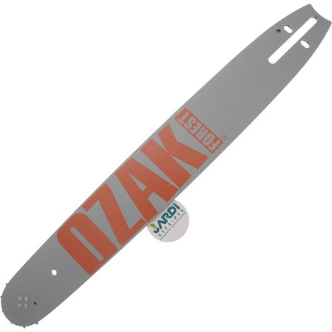 Guide pour tronçonneuse 40cm Pas 325 Jauge 1,5mm avec 2 chaînes (1/3)