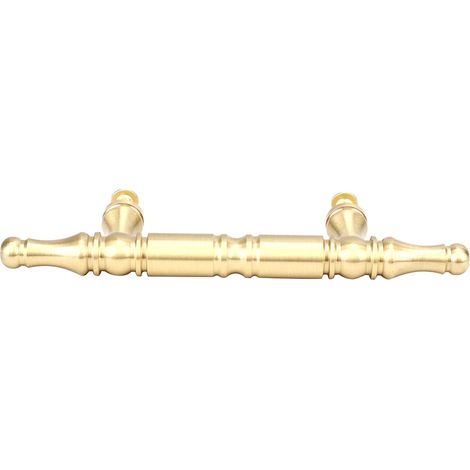 Poignée En Laiton Pour Meuble - Finition Émaillée Haute Température - Pour Cuisine Et Salle De Bain - 125mm (1/5)
