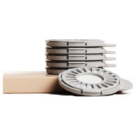 Lot de 6 filtres de rechange pour distributeur d'eau pour chats et chiens, uniquement pour notre distributeur d'eau à escargot (élément filtrant, standard) (1/3)