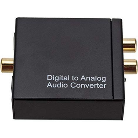 Mini Adattatore Convertitore Audio Digitale Analogico RCA Converter Coassiale (1/5)