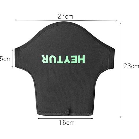Thick, waterproof and abrasion-resistant paddling gloves made of diving material, warm and professional, for kayaking, sports protective gloves with logo.--DTEKGAZ