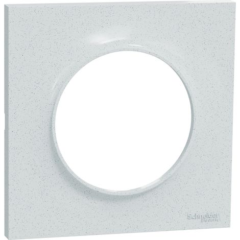 Plaque de finition blanc Styl - Schneider Odace (1/3)
