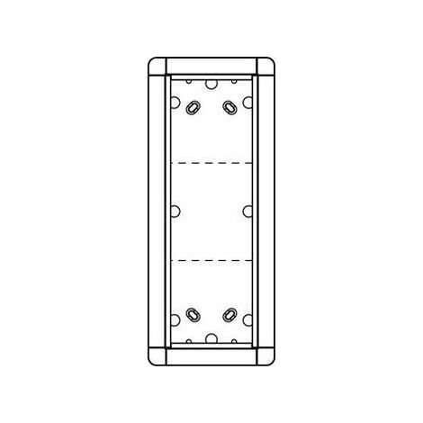 Ritto Portier AP-Rahmen si 3-fach, 133x326mm 1883320 (1/5)