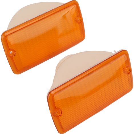 Boîtier de feu clignotant de stationnement, cache de feu de pare-chocs avant 55055020AE, remplacement pour Jeep Wrangler TJ 1997-2006, jaune (1/5)