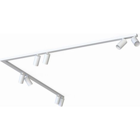 Rail plafond Nowodvorski MONO CORNER 8xGU10 LED blanc (1/2)