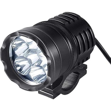 Phares longue portée pour moto, vélo électrique et camion, ultra lumineux 45W (1/5)