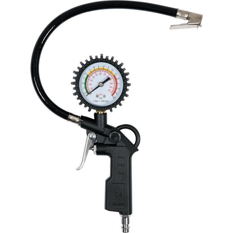 Druckluftpistole Reifenfüller mit Manometer Luftpistole Reifenfüllgerät (1/5)