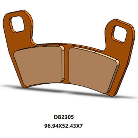 Plaquettes de frein avant Delta pour Polaris ACE 900 17 19 et RZR 900 15