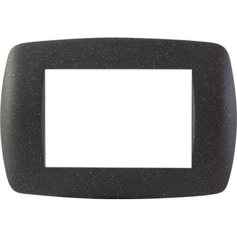 COPRINTERRUTTORE LIVING MODERN NERO 3 POSTI MAURER