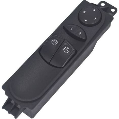 Interrupteur Lève Vitre Vito W639, Bouton Commande Principal Fenêtre pour Viano Bus Mixto Box 6395450913 côté conducteur (1/5)