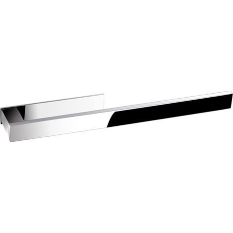 39CM Porte-Serviettes Auto-Adhésif Porte Serviettes de Salle sans Perçage 304 Acier INOX Accessoires de Salle pour Bain ou Cuisine - Chrome Miroir (1/5)