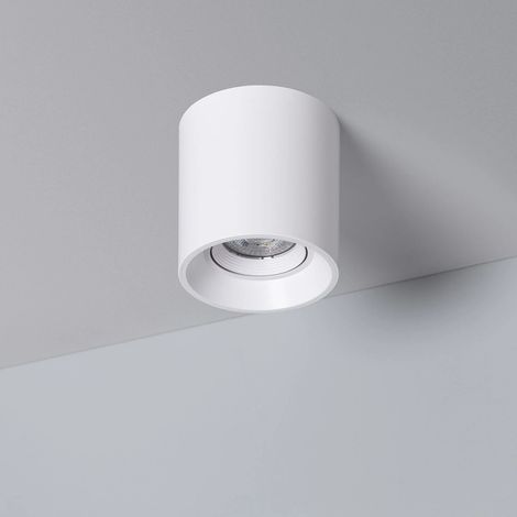 Deckenleuchte Weiss mit GU10 Glühbirne Space 4000K Neutralweiß (1/5)