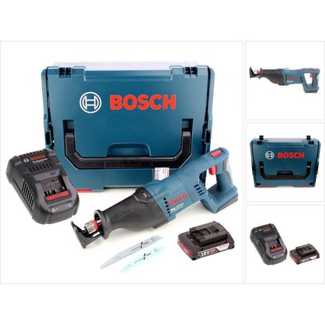 Bosch GSA 18 V-LI Akku Säbelsäge 18V + 1x Akku 2,0Ah + Ladegerät + L-Boxx (1/5)