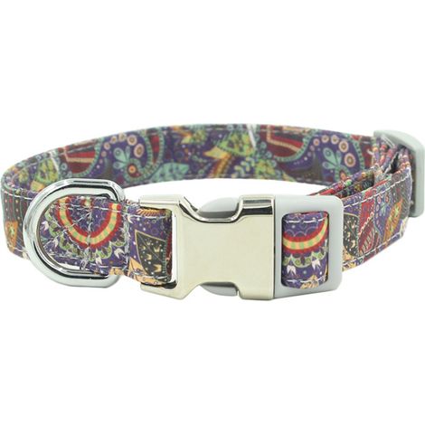 Collier souple et réglable pour chienne demoiselle d'honneur, n° 7-S (1/4)
