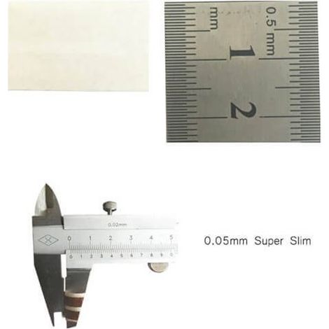 Cavo Filo Nastro Elettrico Super Slim Rotolo Piatto Con Biadesivo 2 Conduttori 0,25mmq 5mm Fino a 3A Senza Rompere Muri o Installare Canaline 60 Metri