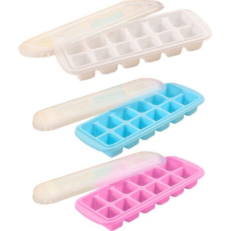 Eiswürfelform – Flexibel und BPA-frei – Für Cocktails und Tiefkühlkost – 3er-Set (1/5)
