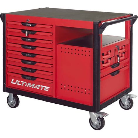 KS TOOLS TOOLS Ultimate Servant - Rosso - 14 cassetti - 809.0014