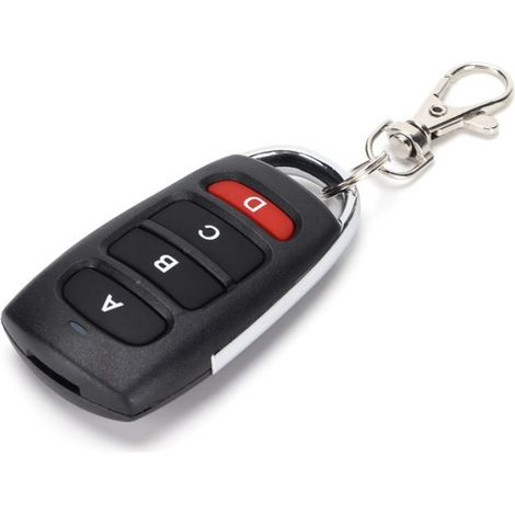 Télécommande Porte Garage - 433 MHz - 4 Canaux - Pour Portes Électriques et Systèmes Domotiques - 1 Pièce (1/5)