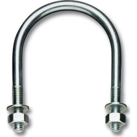 Support De Tige Pour Tube - Diamètre 115 Mm - Pour Fixation Sur Tube Rond - Usage Atelier Et Chantier - 1 Pièce