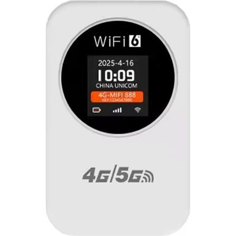 Routeur Wi-Fi Portable Sans Fil 300 Mbps 4/5G, Boîtier de Partage Wi-Fi 6, Routeur de Poche, Point D'Accès Mobile, Routeur Wi-Fi LTE, B