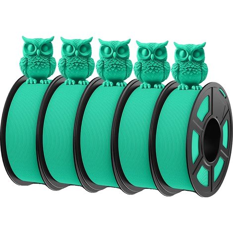 Filamento PETG, diametro 1,75 mm, 1,1 kg per rotolo, ad alta fluidità (1/2)