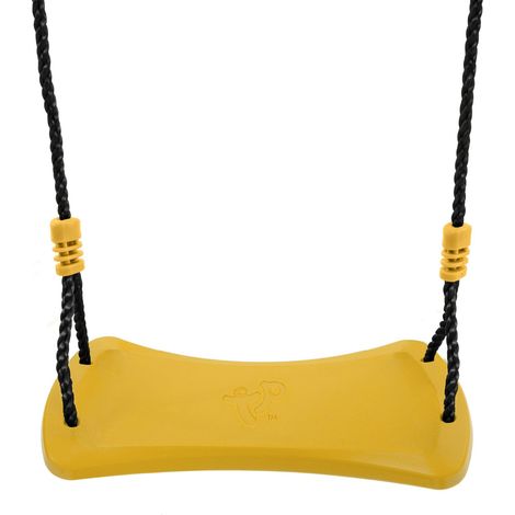 Balançoire - TP TOYS - Plastique - H 190-250 cm - Moutarde (1/3)