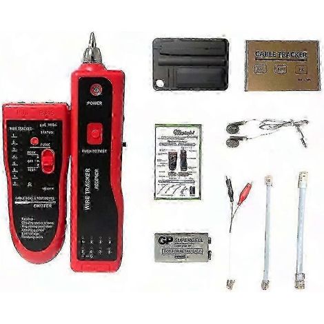 Kabelsuchgerät mit geräuschdämpfenden Kopfhörern, Ortungsgerät für unterirdische Kabel, Profi-Version, für den professionellen Einsatz (1/5)