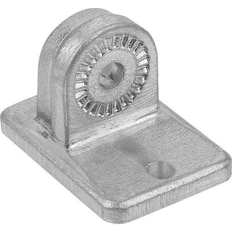 KIPP Rohrverbinder mit Fuß H=35 G=50 Aluminium Stahl (1/3)