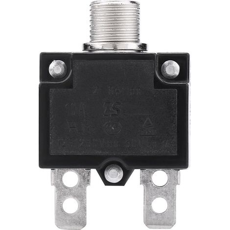 GARRYFIZH Disjoncteur thermique réarmable 10 A 125/250 V, protection contre les surintensités et les surcharges pour générateur (1/5)