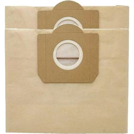 Lot de 2 sacs à poussière pour aspirateurs Kärcher (modèles A2204, A2656, WD3200, SE4001, MV1, MV3, WD3, WD3300) (1/4)