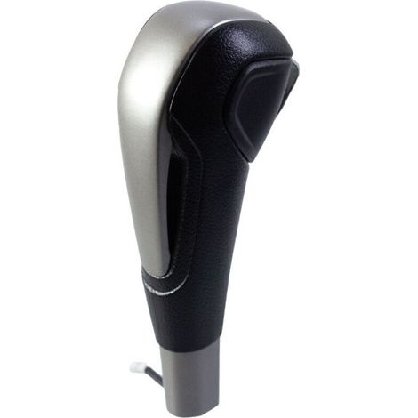 Fits automatic transmissions in Chevrolet Aveo, Sonic and Trax. Matte silver automatic gear shift knob, sold individually. (1/3)