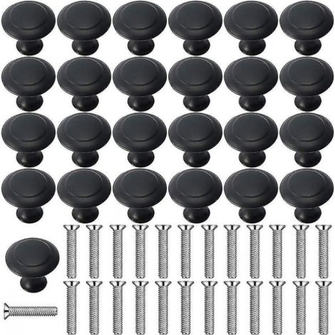 25 Stück Schrankgriffknöpfe 30 mm für Badezimmer, Schränke