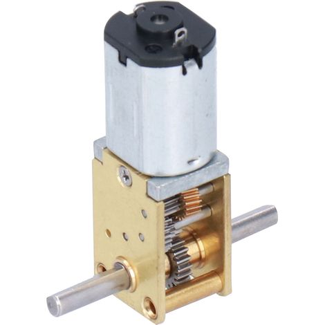 Moteur à réduction DC JGYN20, métal, bas bruit, mini engrenage à vis sans fin pour robots DIY et jouets (136 tr/min) (1/5)