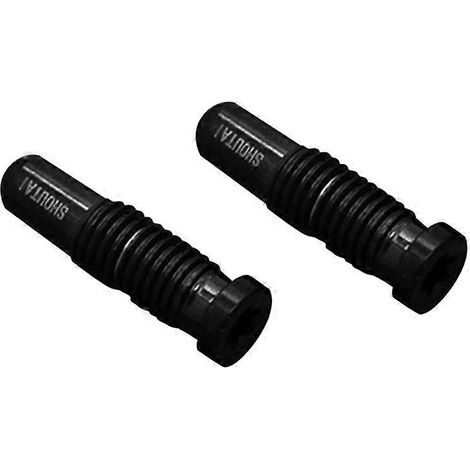 Pièces de rechange pour deux leviers de frein à main de VTT, vis en alliage de titane - noires (1/5)