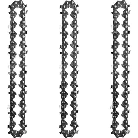 4 Zoll Mini Manganstahlkette Kettensäge Ersatzkette Kettensäge Zubehör Anpassung SPU: E14228, E14227, E14226, E14162, E14157 3 Stk. (1/5)