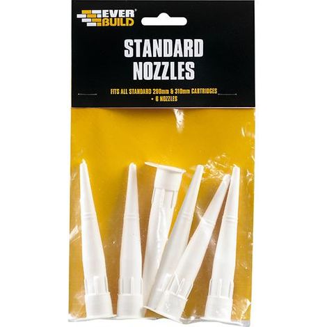 Everbuild NOZSTD Standard Nozzle Pack of 6 EVBNOZSTD (1/3)